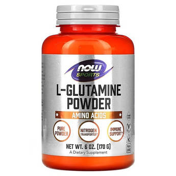 NOW L-Glutamine 170 грам