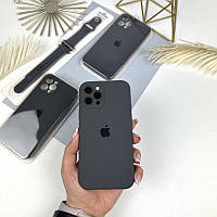 Силіконовий чохол із закритими камерами на iPhone 13 Pro Grey (15)