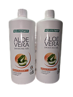 Гель Питьевой Гель Алоэ Вера Персик LR Aloe Vera 98,2% без сахара, 2 бутылки, комплект Германия