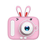 Фотоапарат дитячий міні акумуляторний з USB, цифрова фотокамера для фото та відео з іграми, фото 2