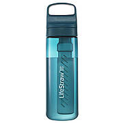 Пляшка-фільтр для води LifeStraw Go Filter Bottle, 650 мл, Laguna Teal (LSW LGV422TLWW)