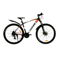 Велосипед Titan 29" Gefest 2022 Рама-20" чорний-білий-червоний