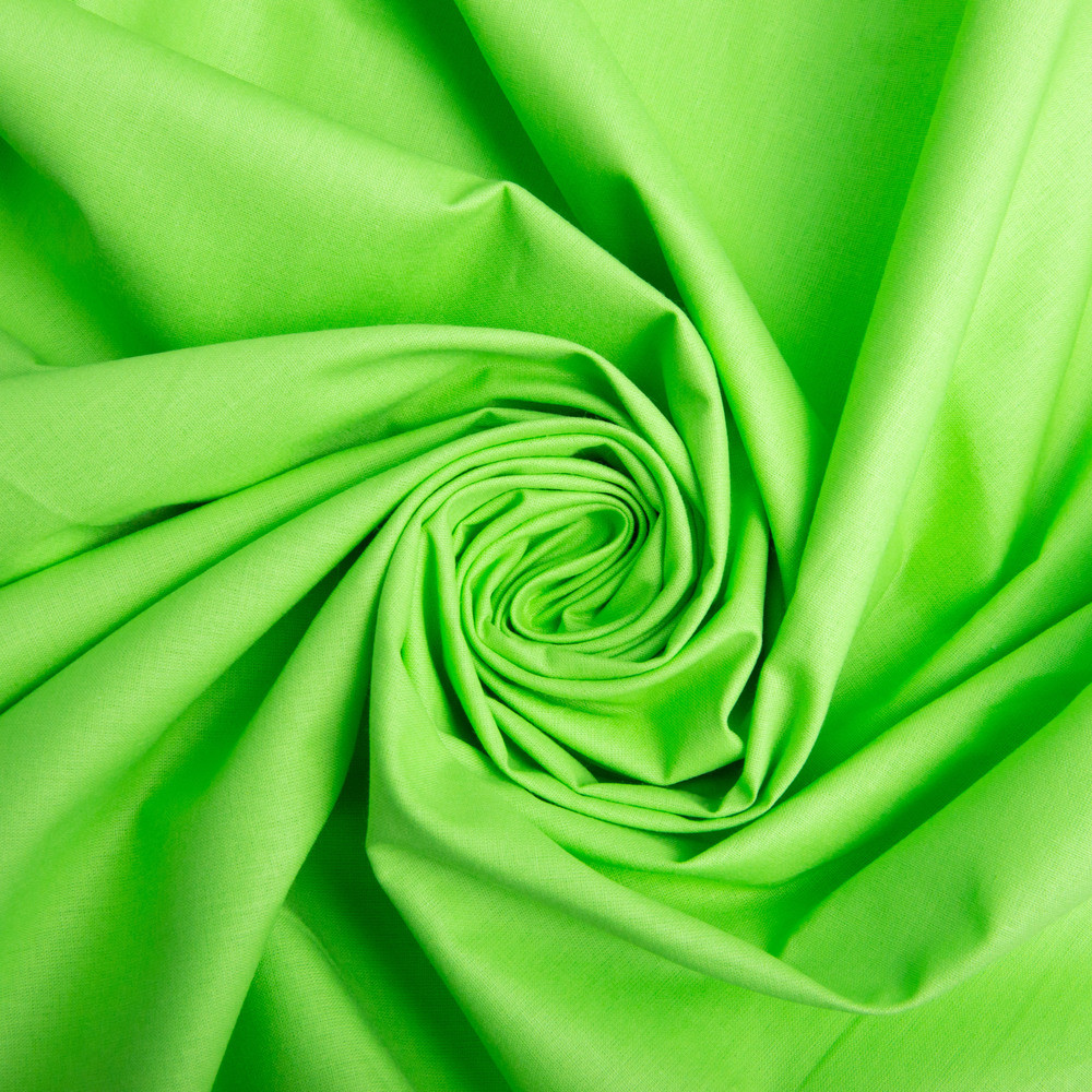 Тканина бязь ранфорс для постільної білизни 2,4 м V-11 зелений