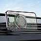 Автотримач для телефона HOCO H28 Rainbow ring magnetic car holder(air outlet) Black, фото 9