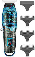 Триммер для волос и бороды профессиональный VGR V-923 аккумуляторный с насадками