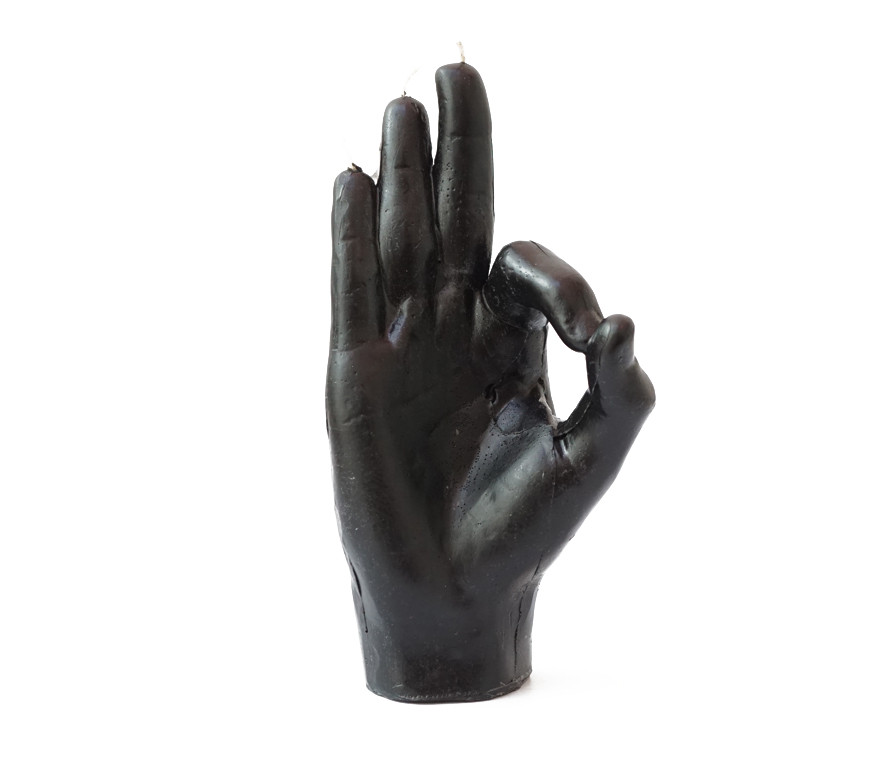 Свічка ОК чорна, фото 1