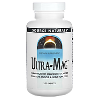 Комплекс Магния с Витамином В6 Ultra-Mag Magnesium Complex - 120 таб