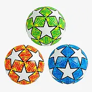 М`яч футбольний С 64684 (60) 3 кольори, вага 300-330 грамів, матеріал м`який PVC, ВИДАЄТЬСЯ ТІЛЬКИ МІКС ВИДІВ