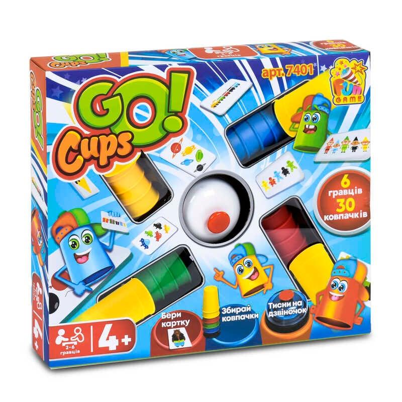 Гр Настільна розважальна гра "Go Cups" 7401 (12/2) "4FUN Game Club", у коробці