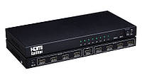 Разветвитель видеосигнала (сплиттер) RIAS HDMI - 8xHDMI 8 портов v1.4 1080P Black (3_00625) ON, код: 7889843
