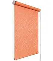 Ролети на вікна. Ролету тканинна Woda 1844 Оранжевий (мм 350)