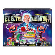 Гр Електронний конструктор "Electro Laboratory. Radio+Piano" Elab-01-03 (5) "Danko Toys", ОПИС УКР/РОС. МОВАМІ