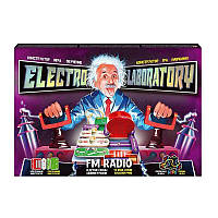 Гр Електронний конструктор "Electro Laboratory. FM Radio" Elab-01-01 (5) "Danko Toys", у коробці