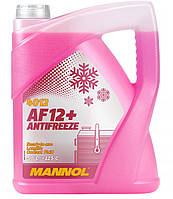 Антифриз красный 5л AF12+ Longlife -40°C Mannol (BYD Амулет) MN4012-5-Mannol