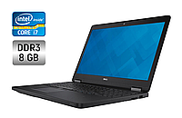 Ноутбук Dell Latitude E5550 / 15.6" (1366x768) TN / Intel Core i7-5600U (2 (4) ядра по 2.6 - 3.2 GHz) / 8 GB