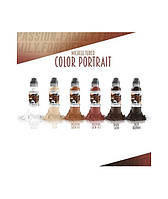 Набор красок World Famous Ink - Michele Turco Portrait set- 6x30 ml