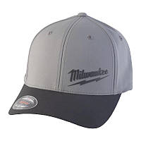 Бейсболка Performance MILWAUKEE дихаюча, темно-сіра, розмір L/XL (4932493104)