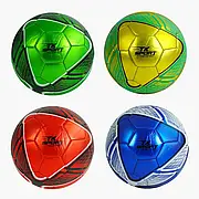М`яч футбольний C 62404 (80) "TK Sport", 4 види, матеріал м`яка EVA, 300-320 грамів, гумовий балон, ВИДАЄТЬСЯ