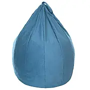 Гр Крісло-мішок "Груша" 207000413 Homefort пінополістеролова кулька, тканина велюр - колір бірюзовий (1)