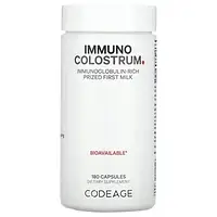 Codeage, Immuno Colostrum, 180 капсул Днепр