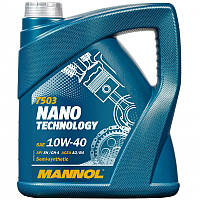 Масло моторное полусинтетическое 4л 10W-40 Nano Technology Mannol (BYD Амулет) MN7503-4-Mannol