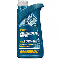 Масло моторне напівсинтетичне 1л 10w-40 molibden diesel на Great Wall HOVER Mannol MN7506-1-Mannol