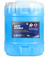 Антифриз синий 20л AG11 -40°C Longterm Mannol (BYD Амулет) MN4011-20-Mannol