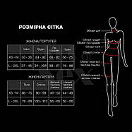 Сексуальні шкіряні трусики прикрашені ланцюгами Art of sex - Cross, Чорний колір, розмір L-2XL, фото 4