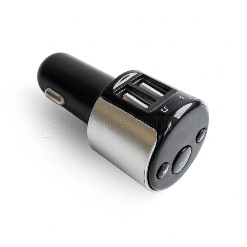 FM-Модулятор ALS-A8 Bluetooth 2USB 2.1A black - фото 2 - id-p2117662144