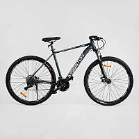 Велосипед Спортивный Corso Kingston 29" KN-29059 (1) рама алюминиевая 21``, оборудование L-TWOO 27