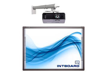 Комплект: Інтерактивна дошка INTBOARD + проектор + монтаж