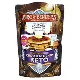 Birch Benders, Смесь для блинов и вафель, кето, шоколадная крошка, 283 г (10 унций) Днепр