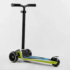 Самокат триколісний Best Scooter HW-00425 MAXI (6) знімне алюмінієве кермо, передні колеса PU 120х45 мм., фото 5
