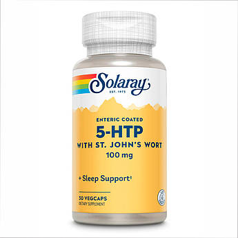 Guaranteed Potency 5-HTP + St. John's 100mg - 30 vcaps