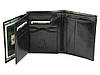 Вертикальний гаманець із гладкої шкіри Visconti MZ3 black (Великобританія), фото 4