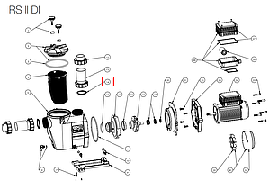 Hayward П’ятикранова обв'язка Hayward HCB2254UN, 225 мм