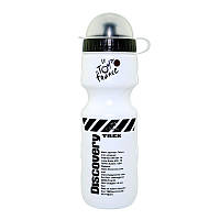 Фляга Discovery для велосипеда 650ml велосипедная бутылка White-Black