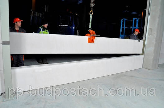 AEROC армованих стінових панелей