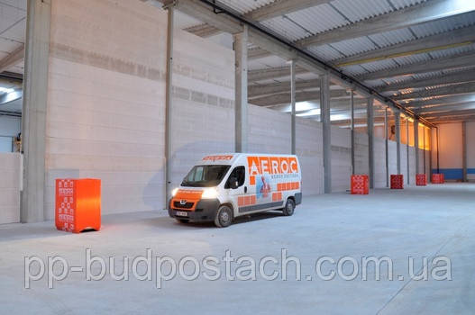 AEROC армованих стінових панелей