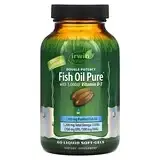 Irwin Naturals, Fish Oil Pure, Double Potency, Citrus, 60 Liquid Soft-Gels Днепр