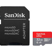 Карта памяти SanDisk 32GB microSDHC class 10 UHS-I A1 (SDSQUA4-032G-GN6IA) arena