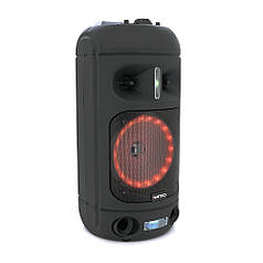 Потужна акустична система з підсвіткою Kimiso QS-A880, 100 W, Bluetooth-мікрофон, вбудований акум 3700mAh,