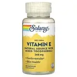 Solaray, Витамин E, сухая форма, 268 мг, 50 капсул Днепр