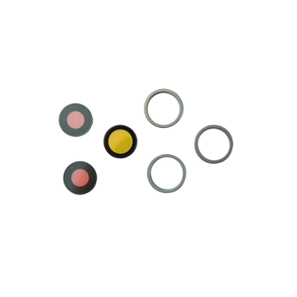 Скло камери iPhone 15 Pro Max (комплект 3шт) Natural Titanium