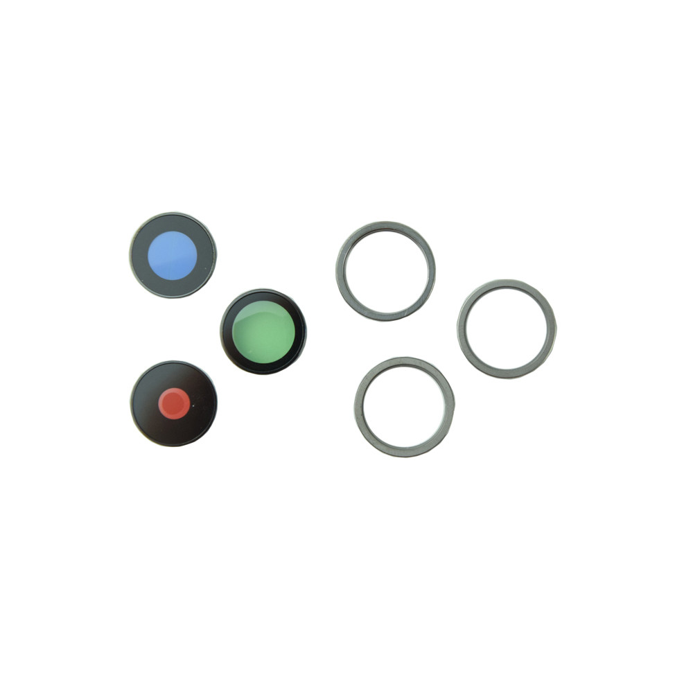 Скло камери iPhone 15 Pro (комплект 3шт) Natural Titanium, фото 1