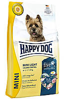 Сухой корм для собак мелких пород весом до 10 кг Happy Dog fit vital Mini Light 4 kg ON, код: 8220345