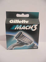 Катріджі для гоління Gillette Mach 3 (8шт.)  оригінал