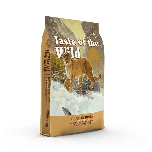 Taste of the Wild Canyon River Feline Formula корм для котів з фореллю та копченим лососем 6,6 кг