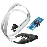 Кліпса затискач прищіпка адаптер SOIC8 DIP8