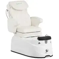 Электрическое кресло для ухода за ногами - с ванночкой для ног - 105 Вт - 150 кг - белый - массаж спины и шеи